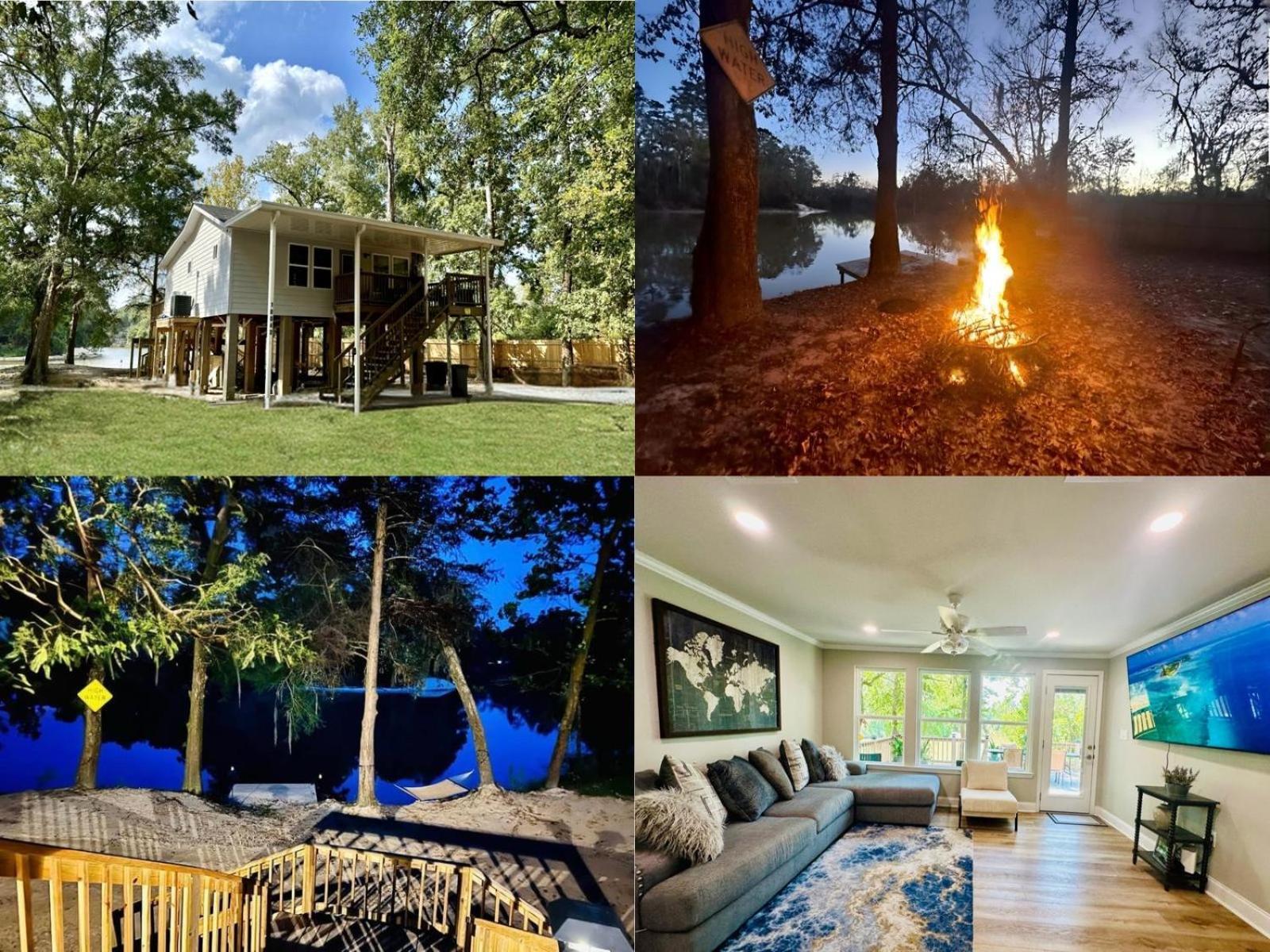 Secluded Riverside Oasis Private Deck Dock Holiday home *